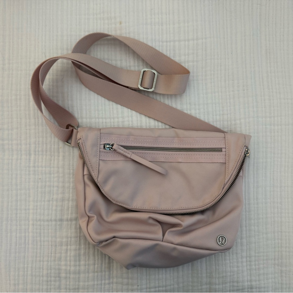 Lululemon Athletica Pink Crossbody Bag